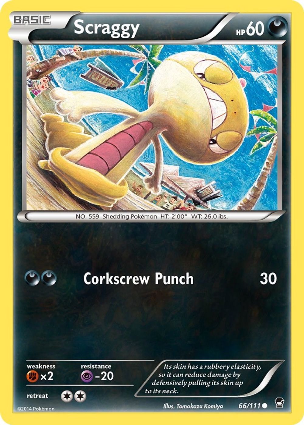 Scraggy — XY - Furious Fists