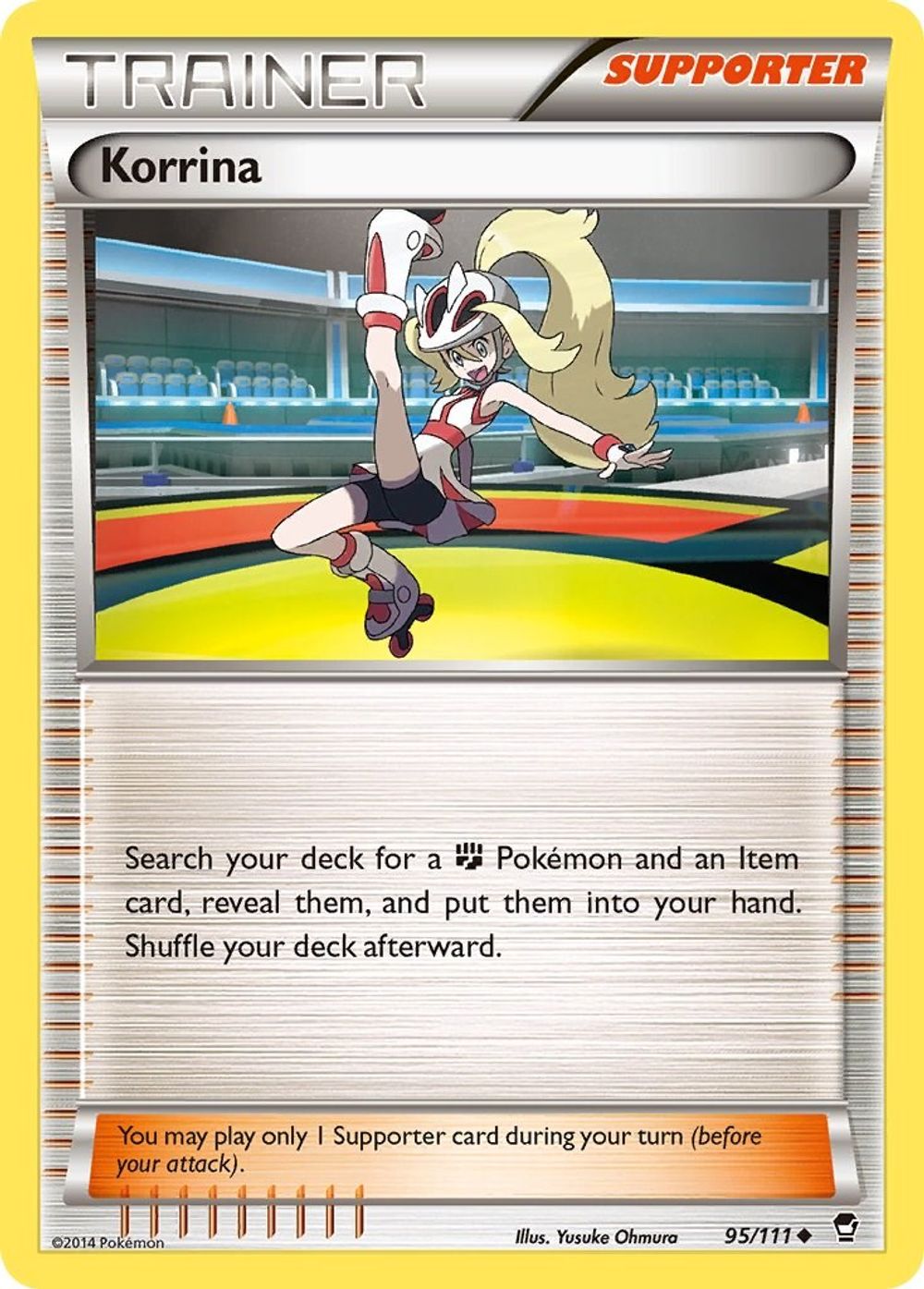 Korrina — XY - Furious Fists
