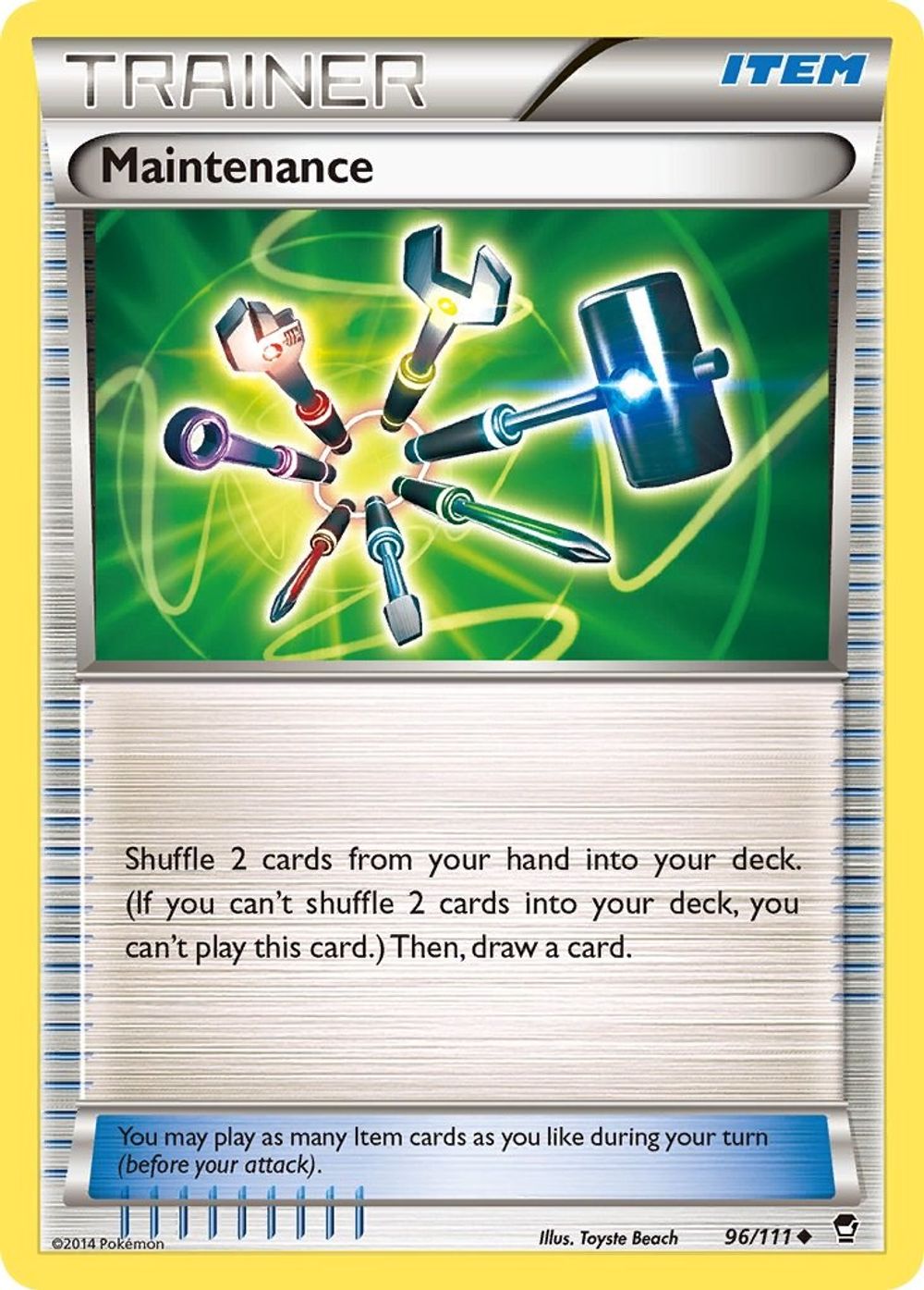 Maintenance — XY - Furious Fists