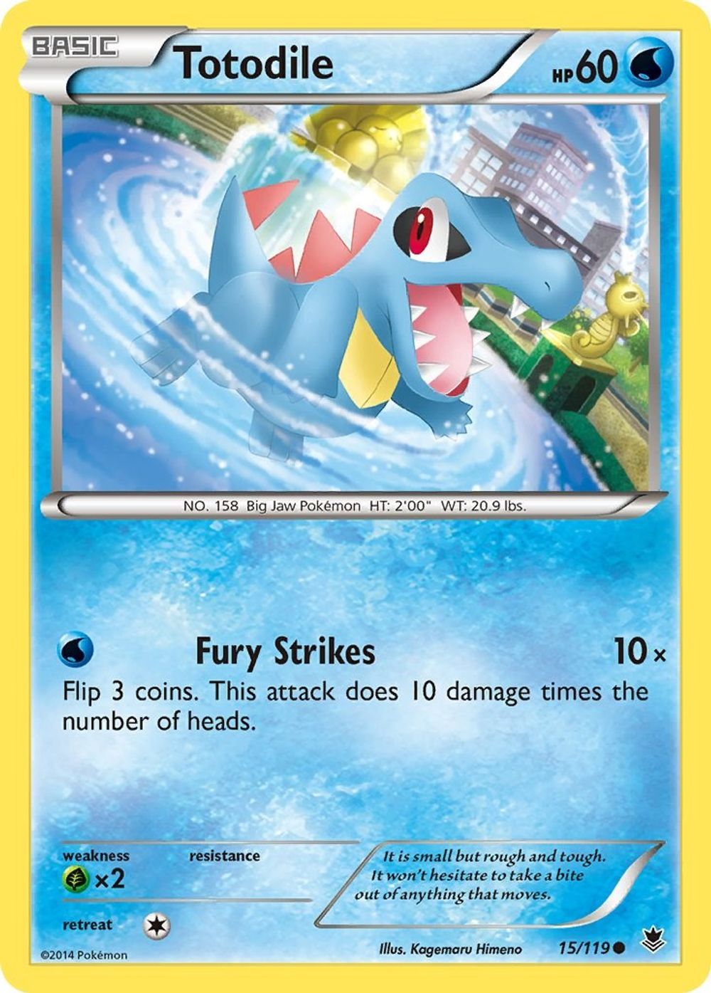 Totodile — XY - Phantom Forces