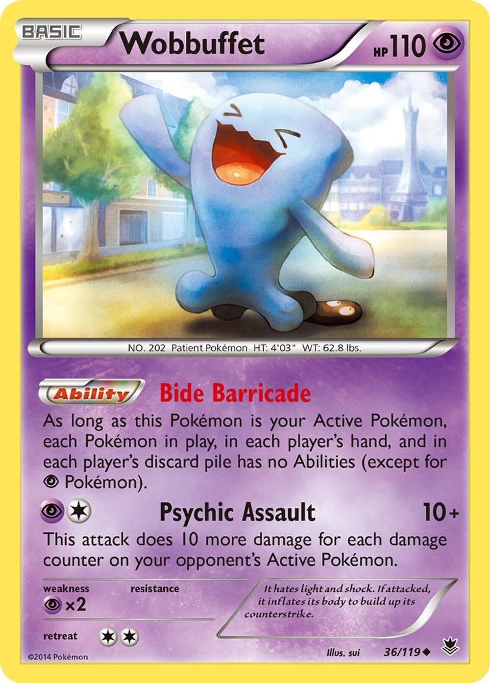 Wobbuffet — XY - Phantom Forces