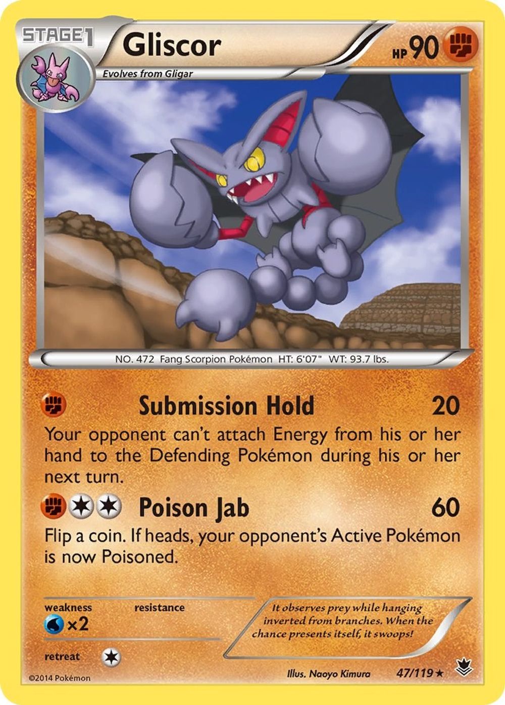 Gliscor — XY - Phantom Forces