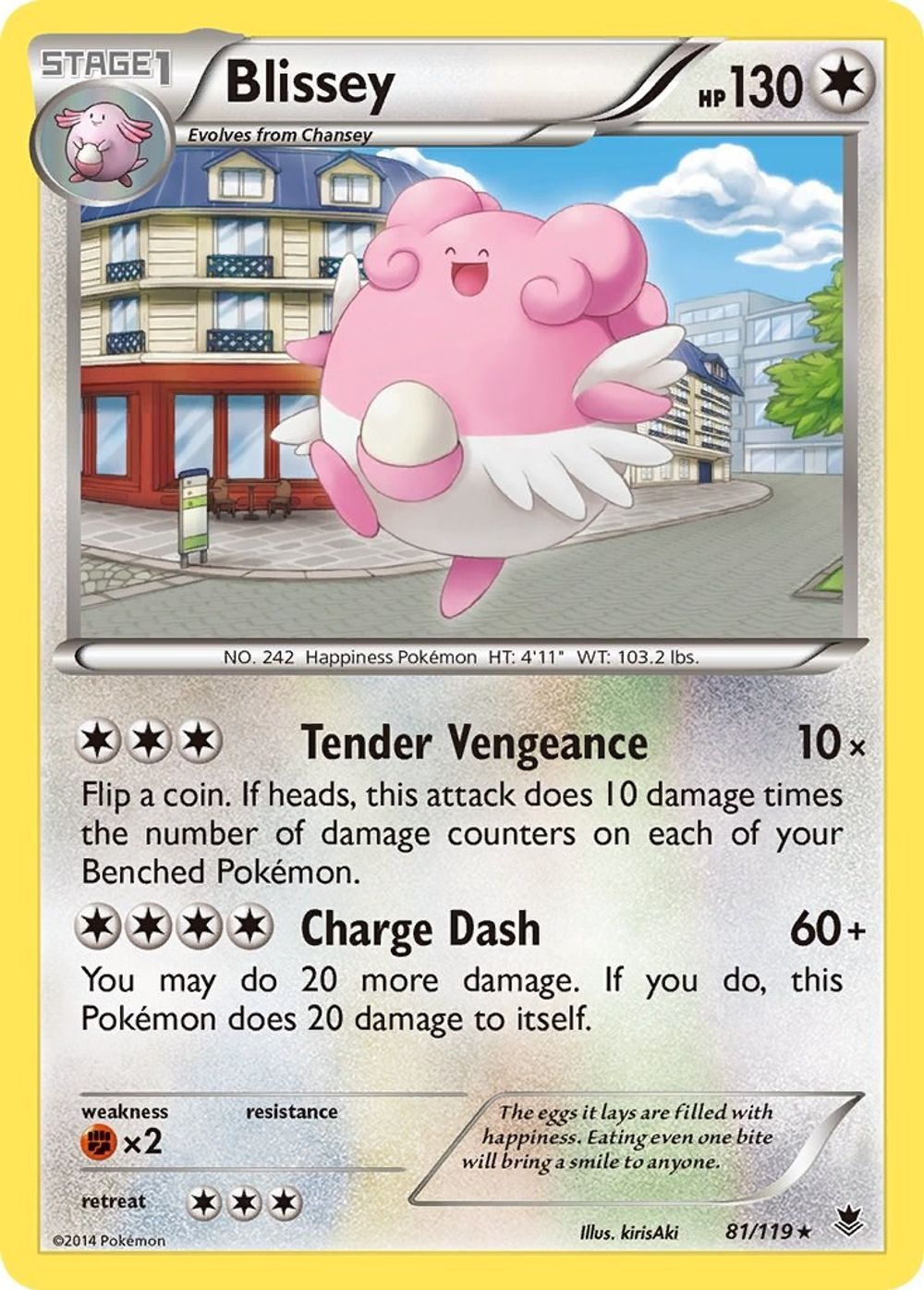 Blissey — XY - Phantom Forces