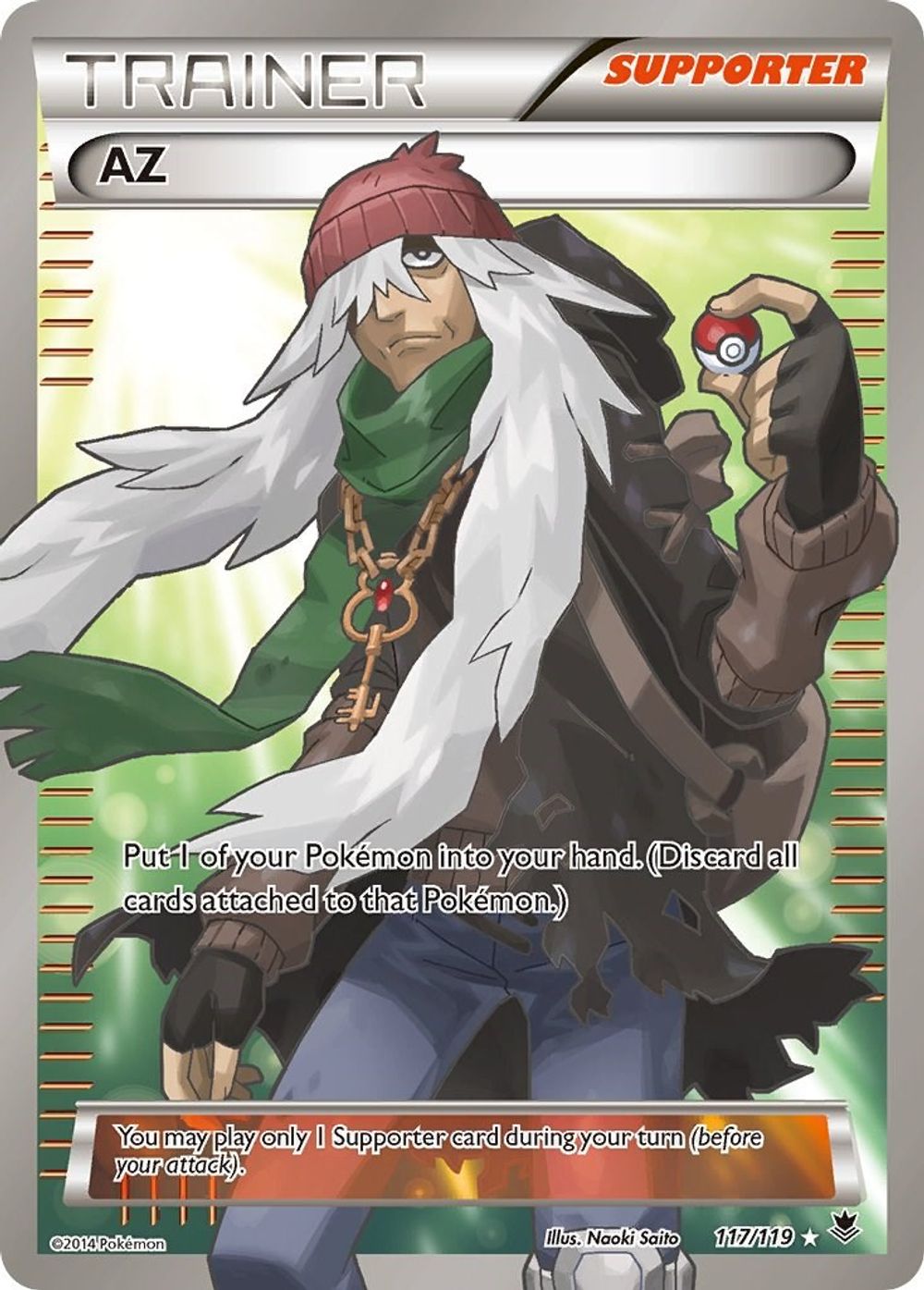 AZ (117 Full Art) — XY - Phantom Forces