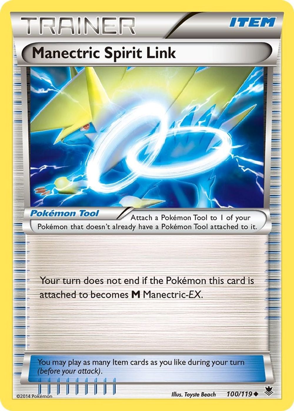Manectric Spirit Link — XY - Phantom Forces