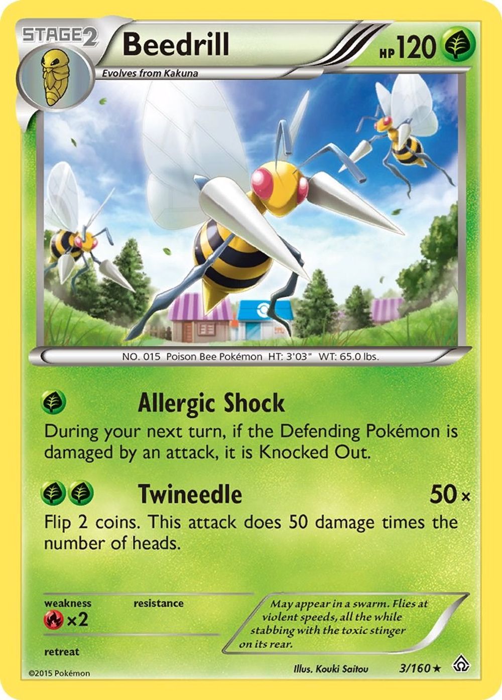 Beedrill — XY - Primal Clash