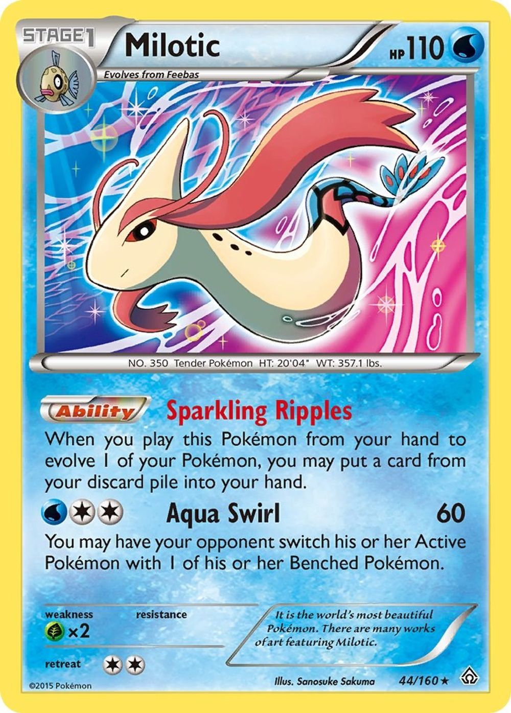 Milotic — XY - Primal Clash