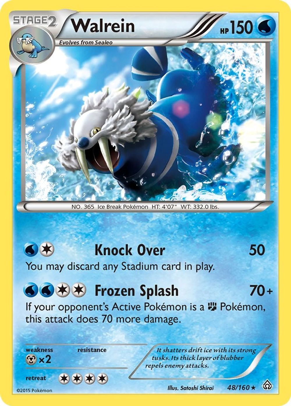 Walrein — XY - Primal Clash