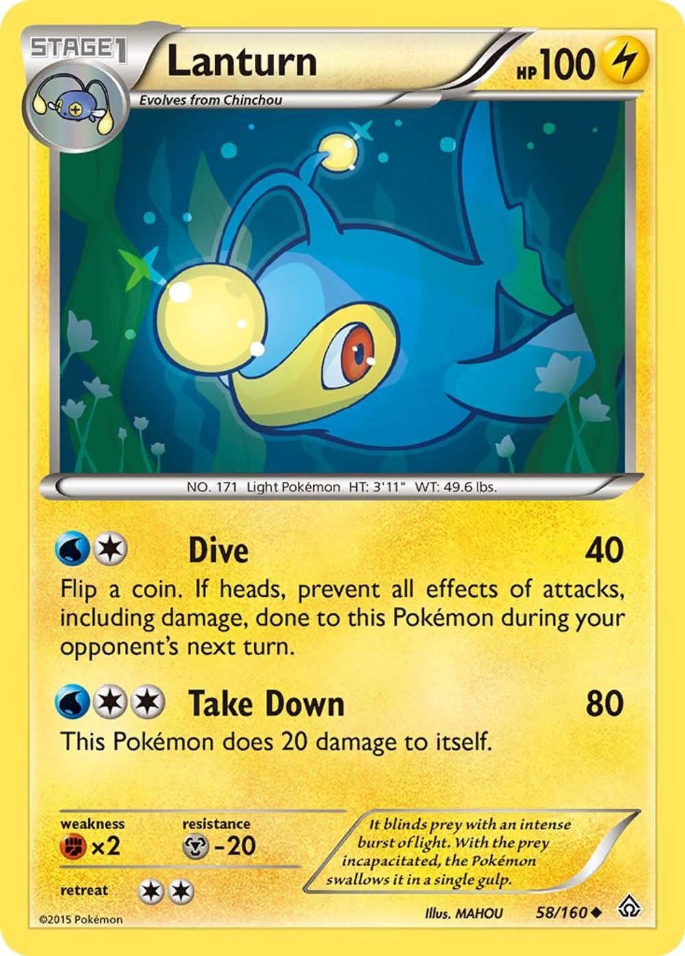 Lanturn — XY - Primal Clash