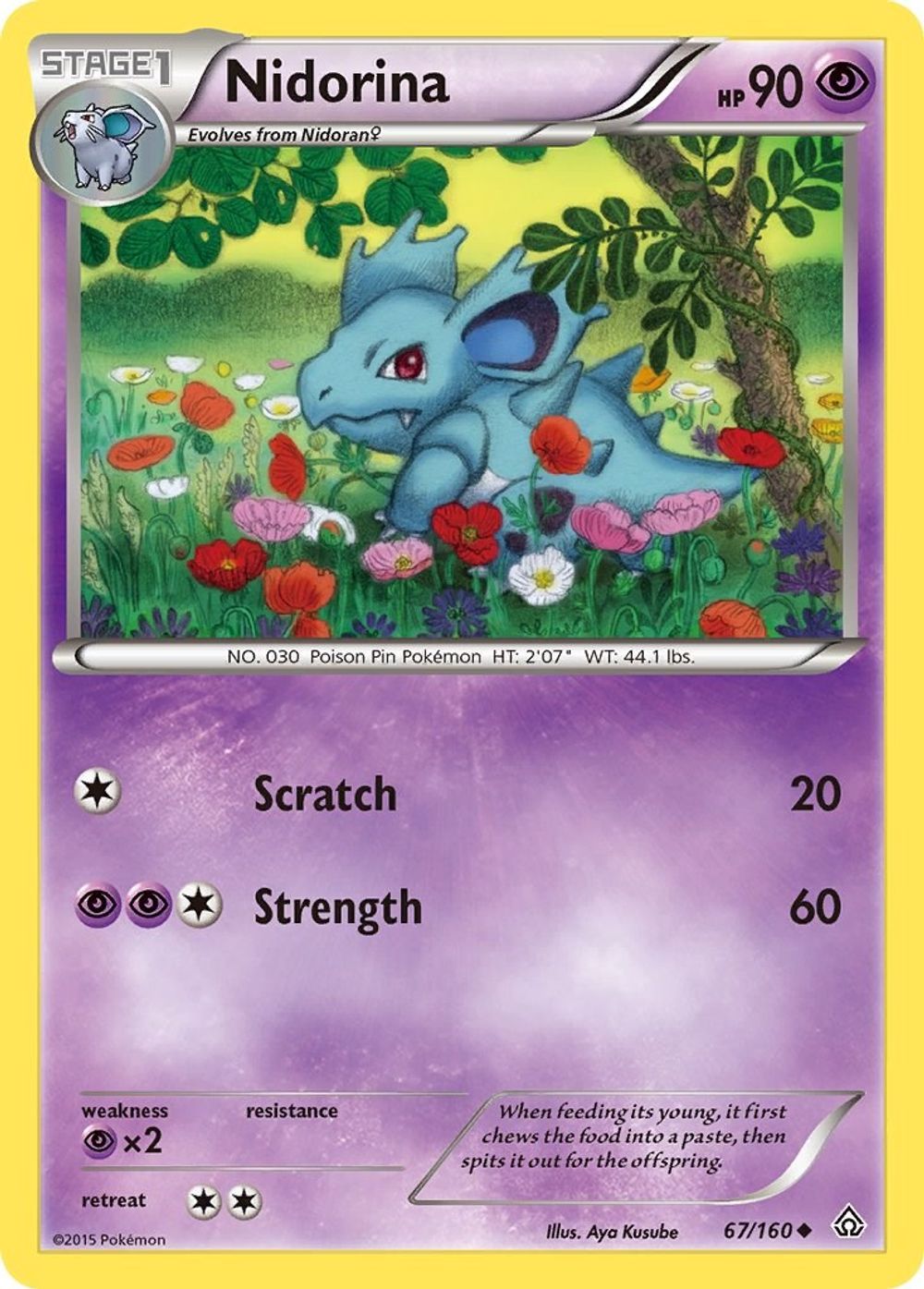 Nidorina — XY - Primal Clash