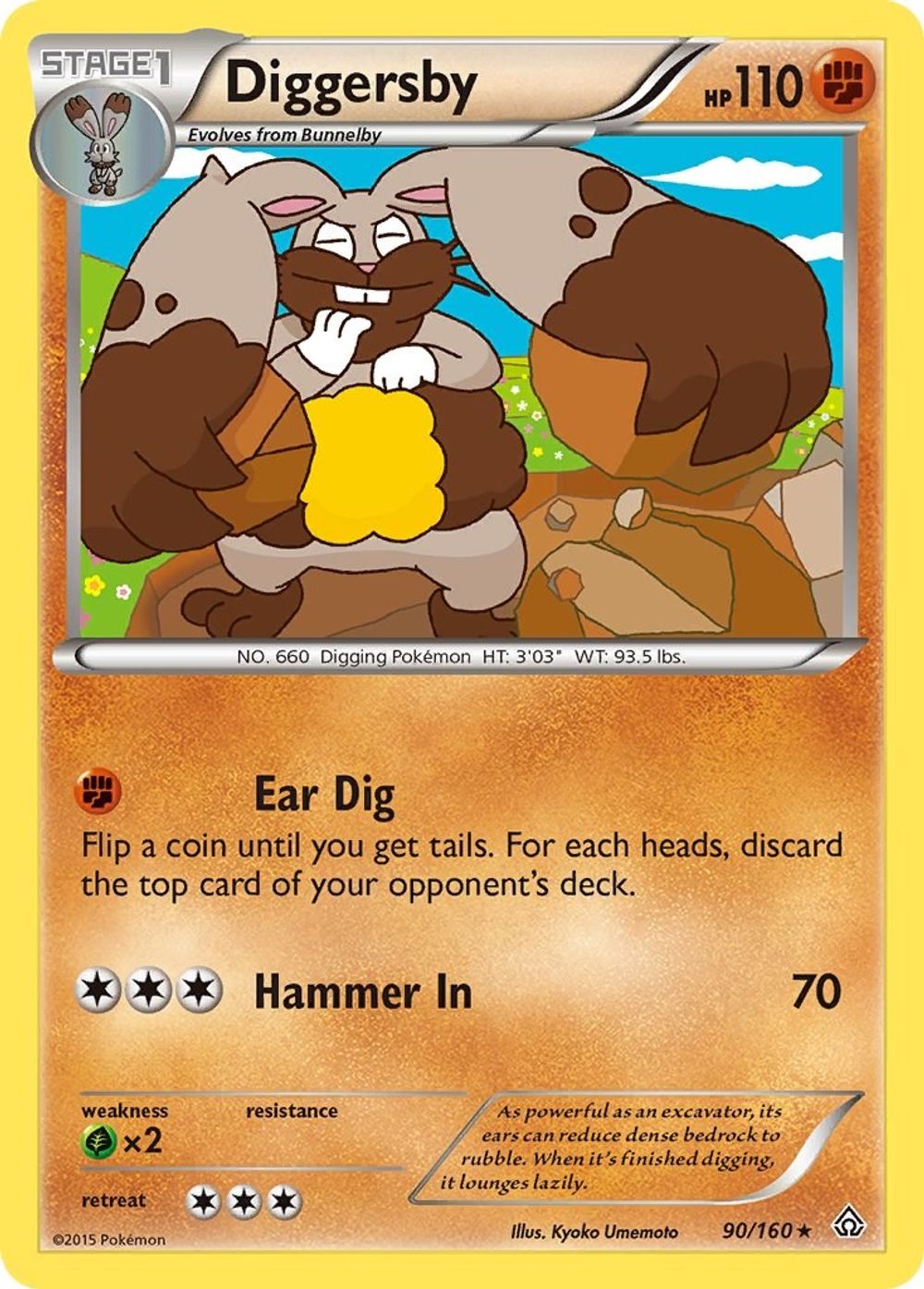 Diggersby — XY - Primal Clash