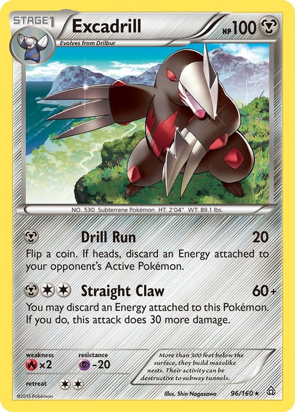 Excadrill — XY - Primal Clash