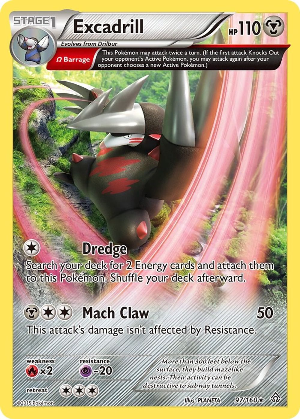 Excadrill (Omega) — XY - Primal Clash