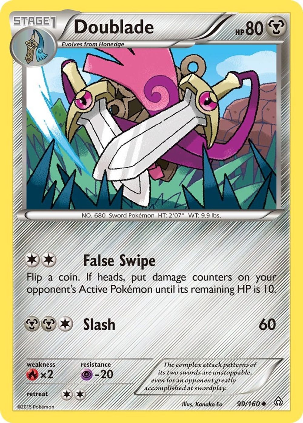 Doublade — XY - Primal Clash