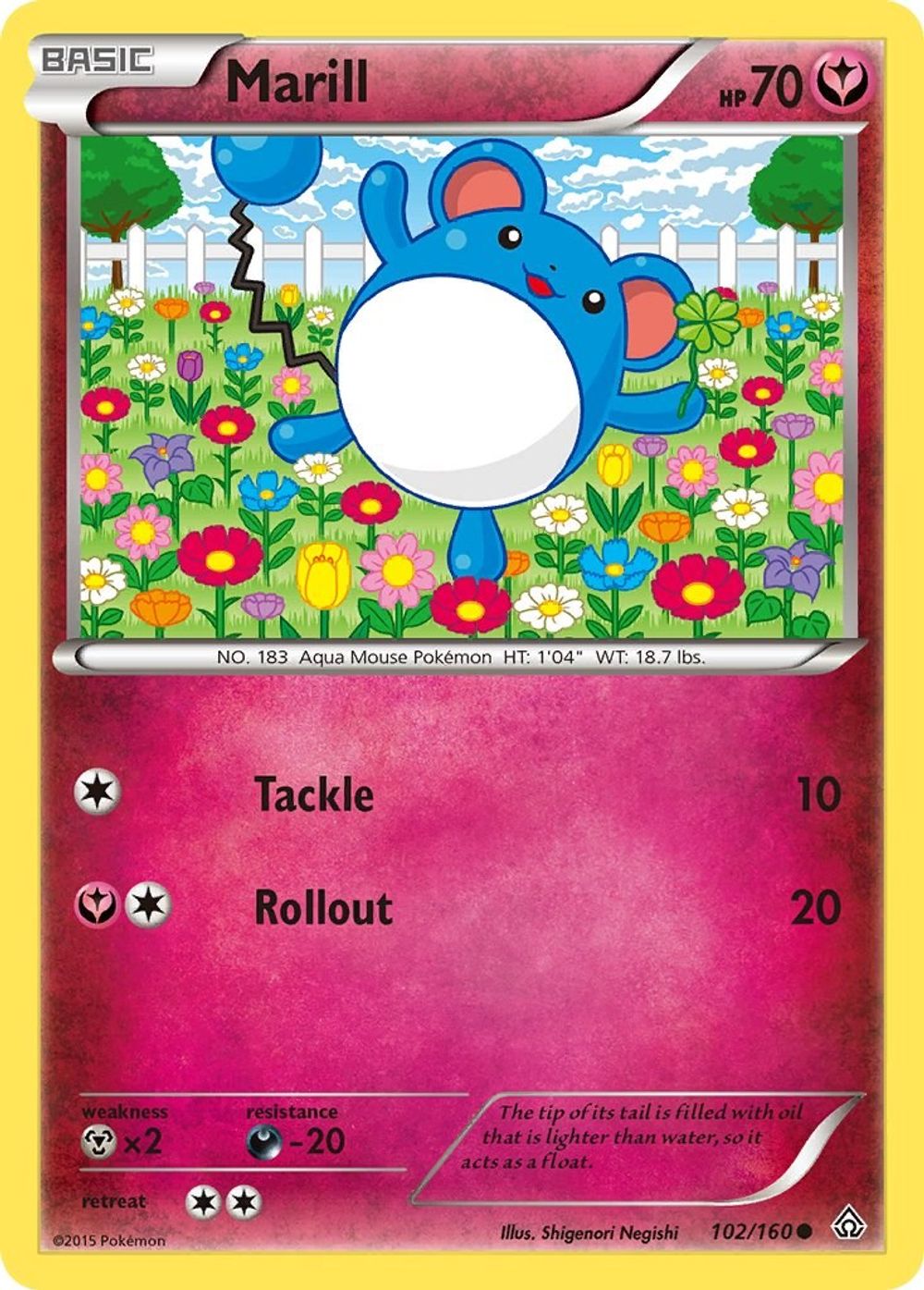 Marill — XY - Primal Clash