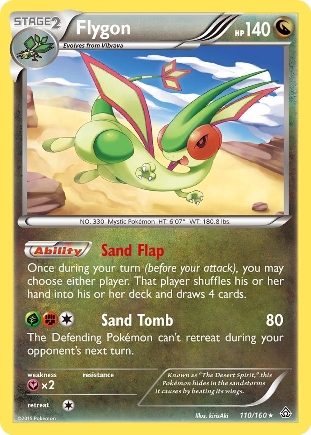Flygon — XY - Primal Clash