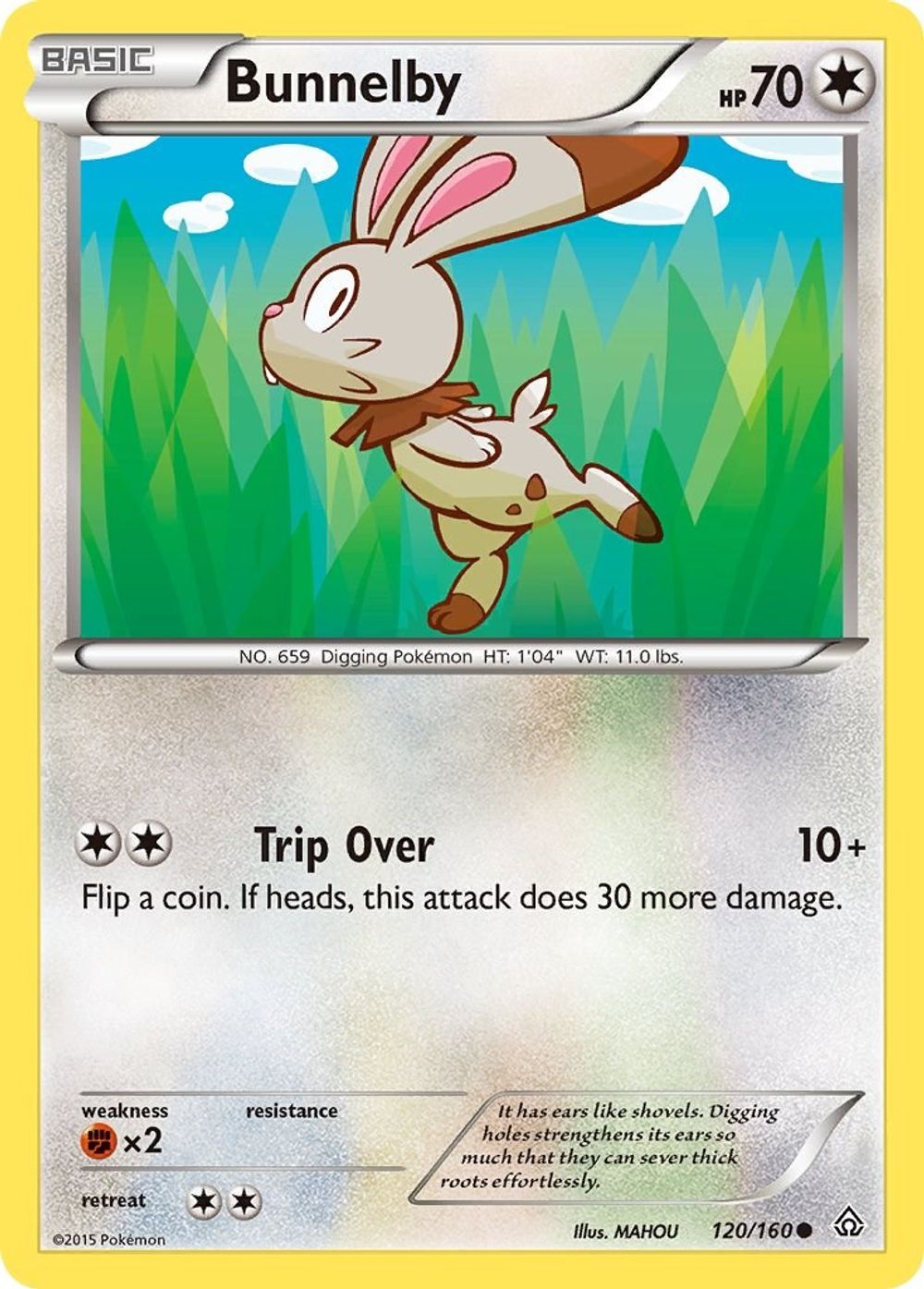 Bunnelby — XY - Primal Clash