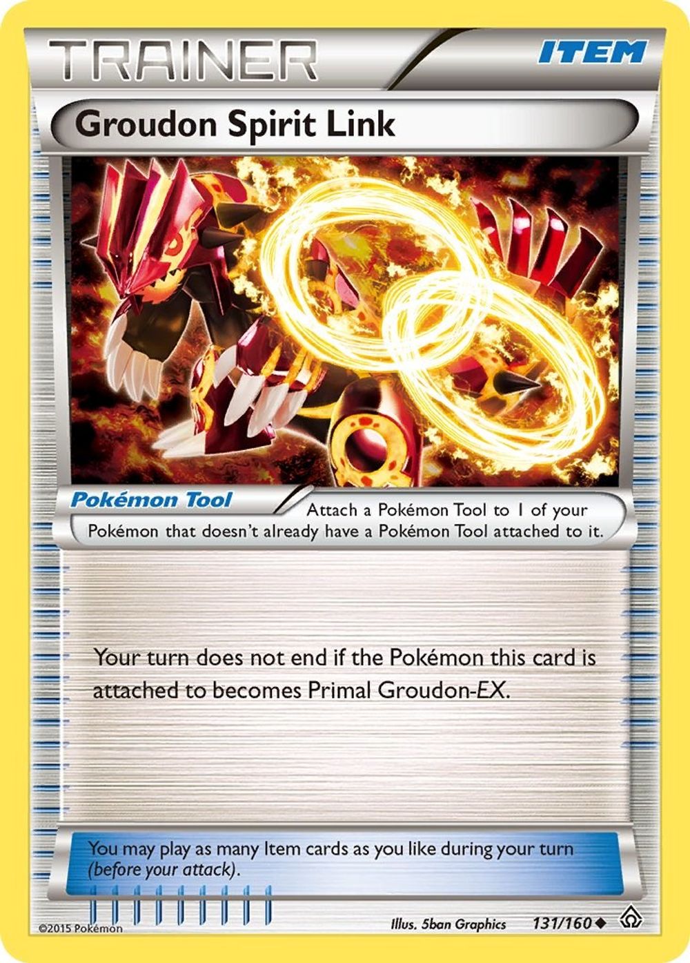 Groudon Spirit Link — XY - Primal Clash