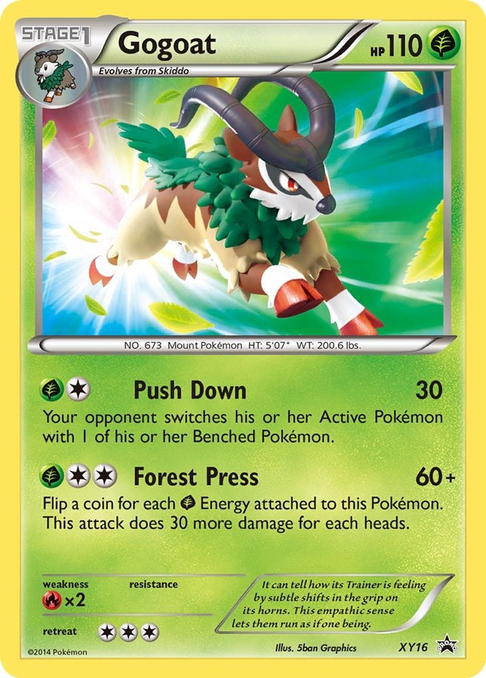Gogoat - XY16 — XY Promos
