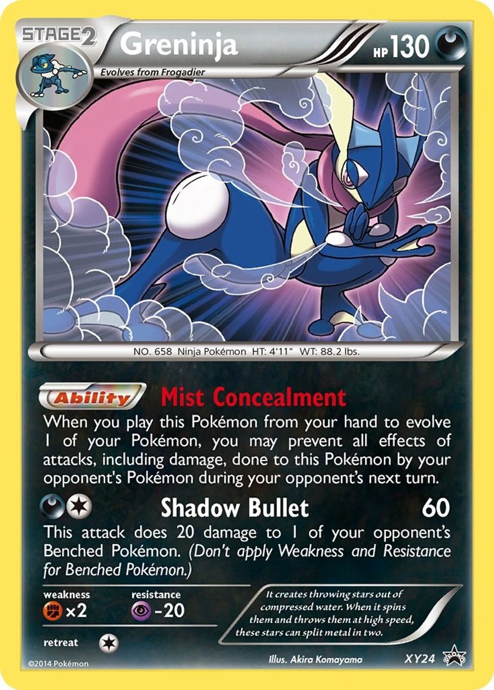 Greninja - XY24 — XY Promos