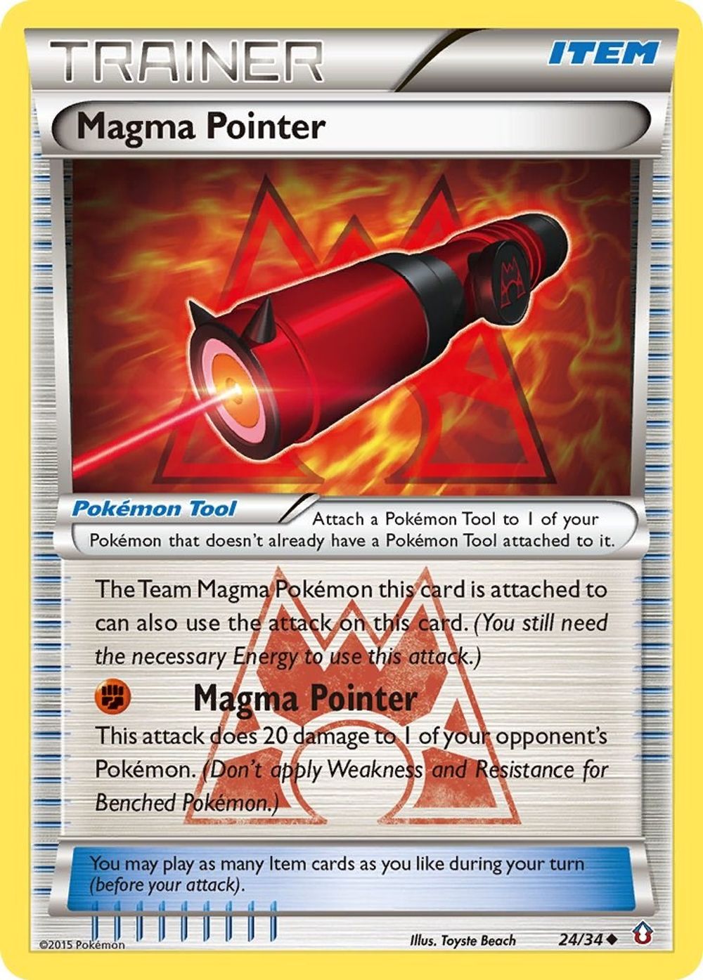 Magma Pointer — Double Crisis