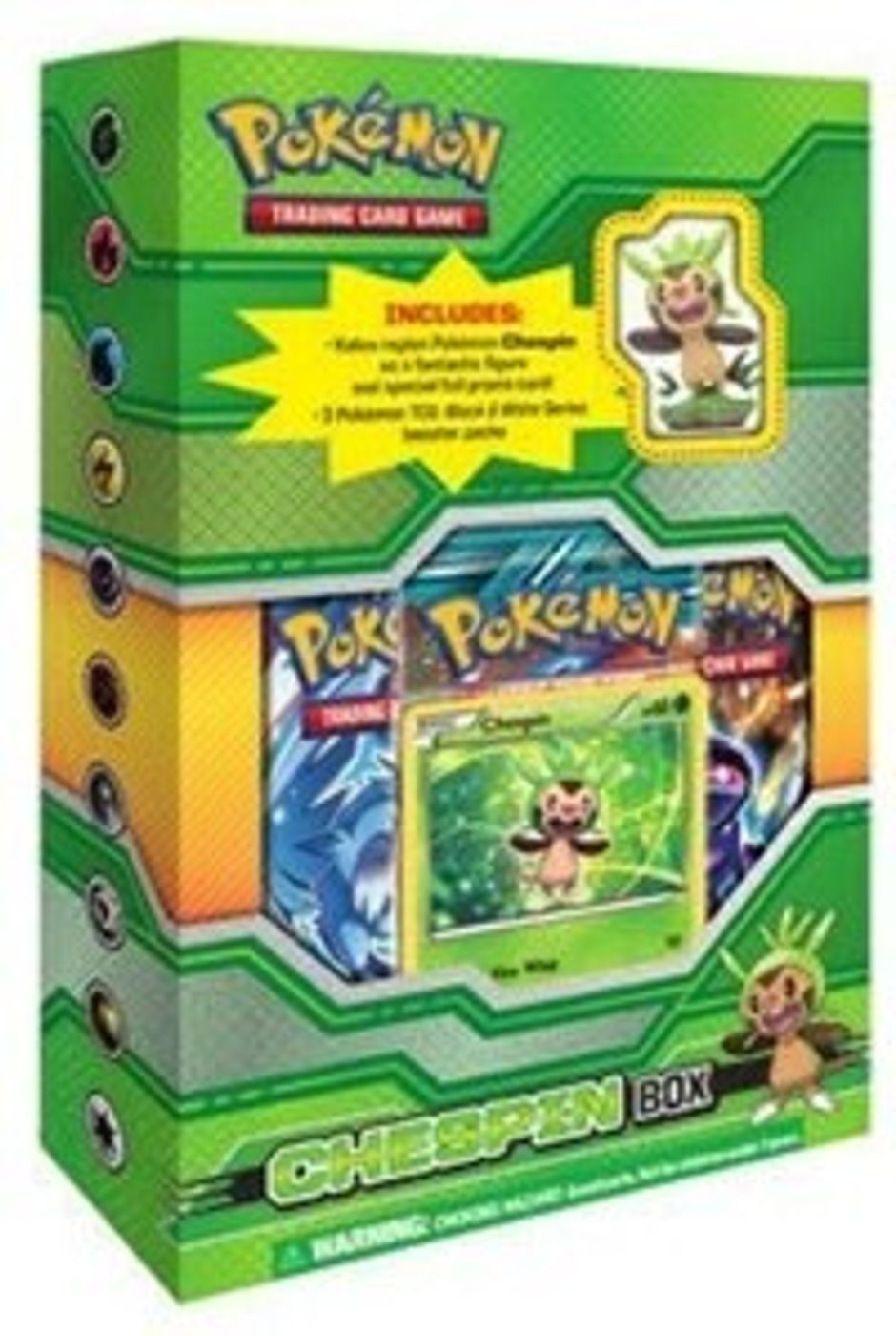 Kalos Starter Figure Box [Chespin Box] — XY Base Set