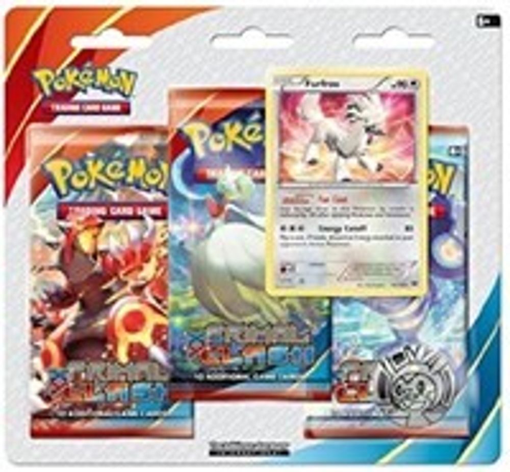 Primal Clash Three Pack Blister [Furfrou] — XY - Primal Clash
