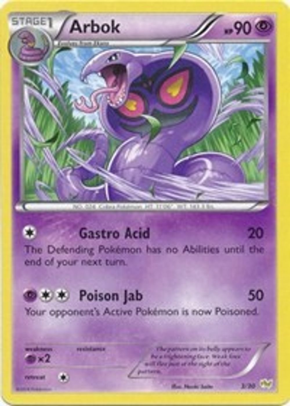 Arbok — XY Trainer Kit: Sylveon & Noivern
