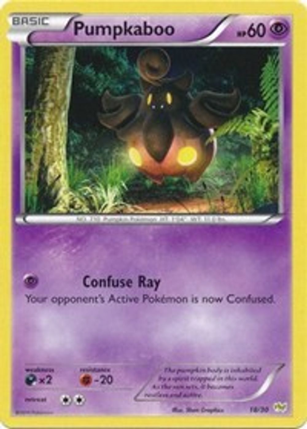 Pumpkaboo (#11) — XY Trainer Kit: Sylveon & Noivern