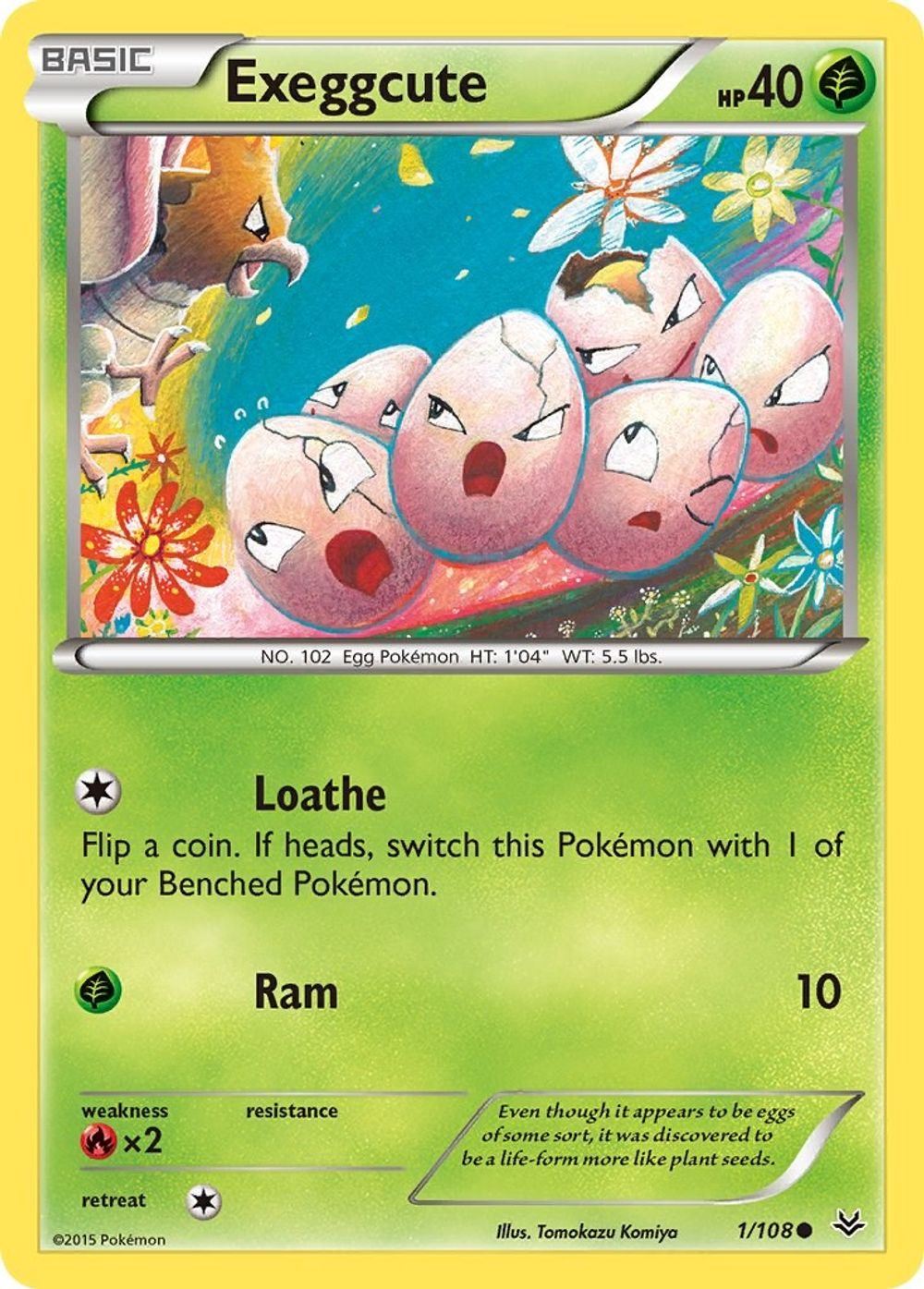 Exeggcute — XY - Roaring Skies