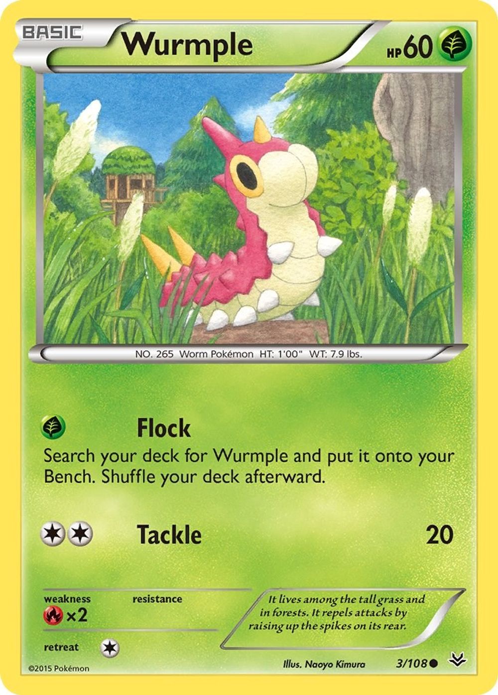 Wurmple — XY - Roaring Skies