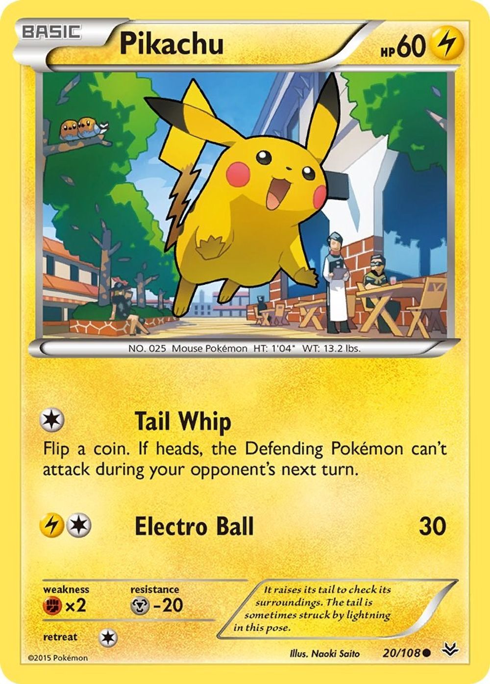 Pikachu — XY - Roaring Skies