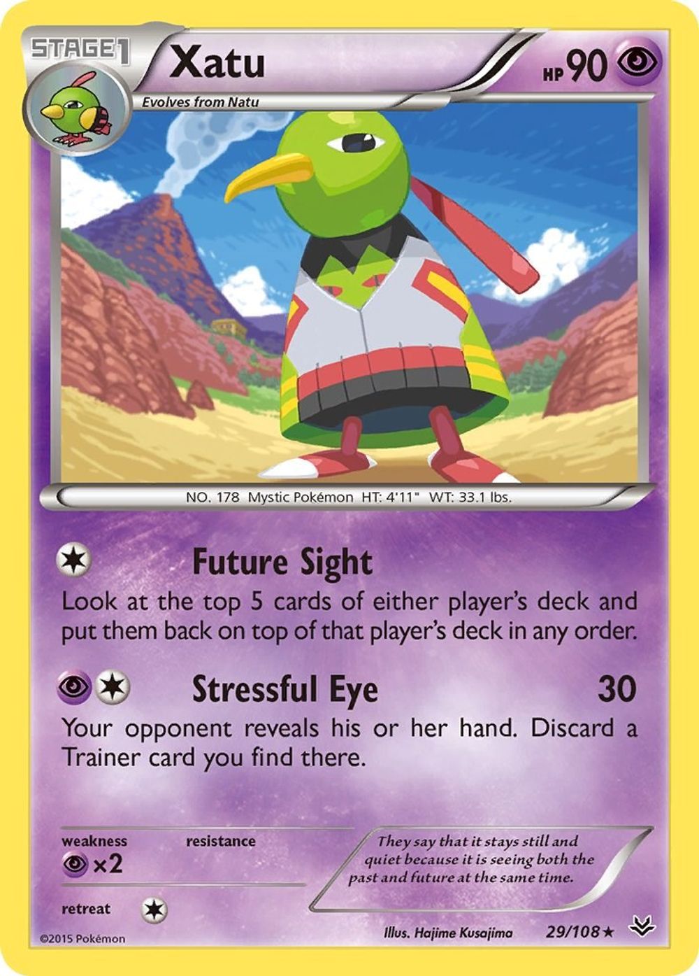 Xatu — XY - Roaring Skies