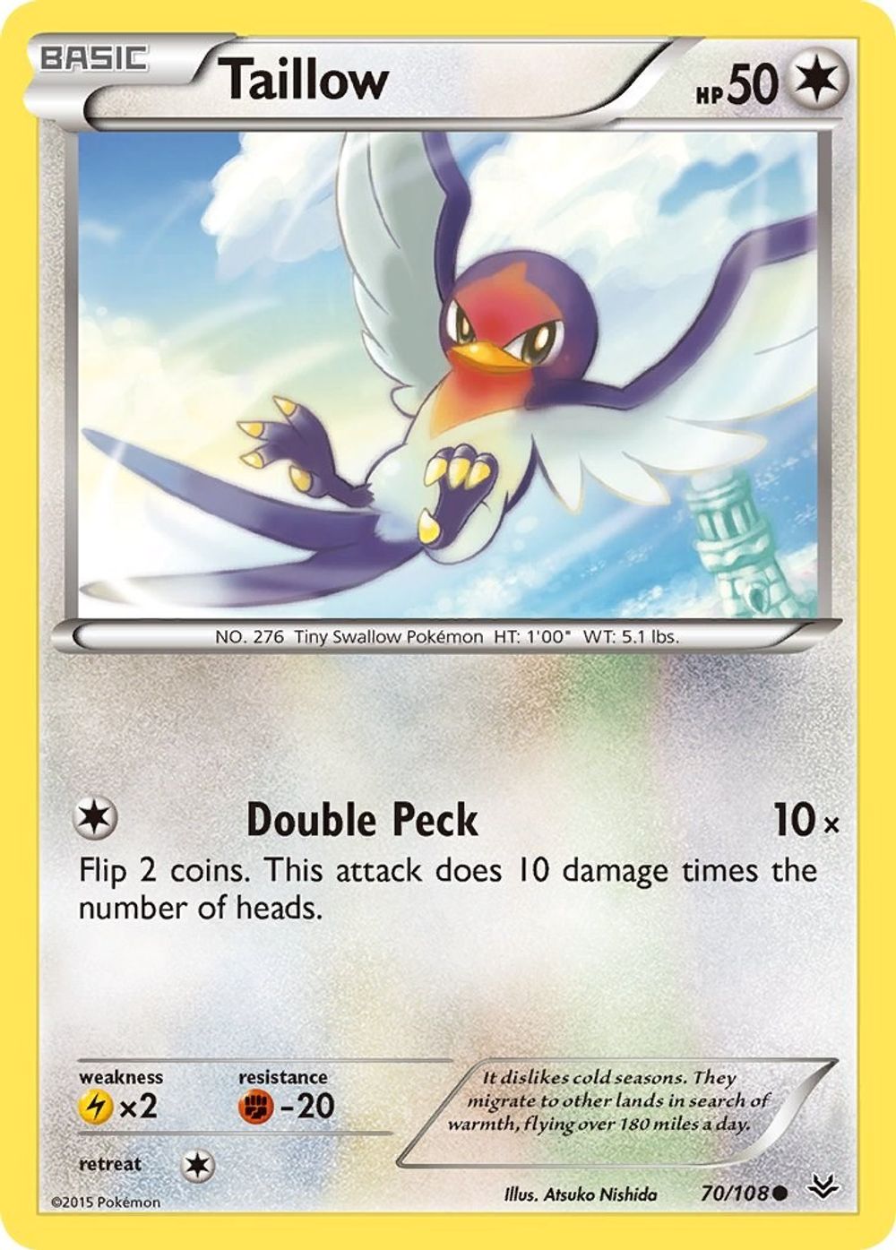 Taillow — XY - Roaring Skies