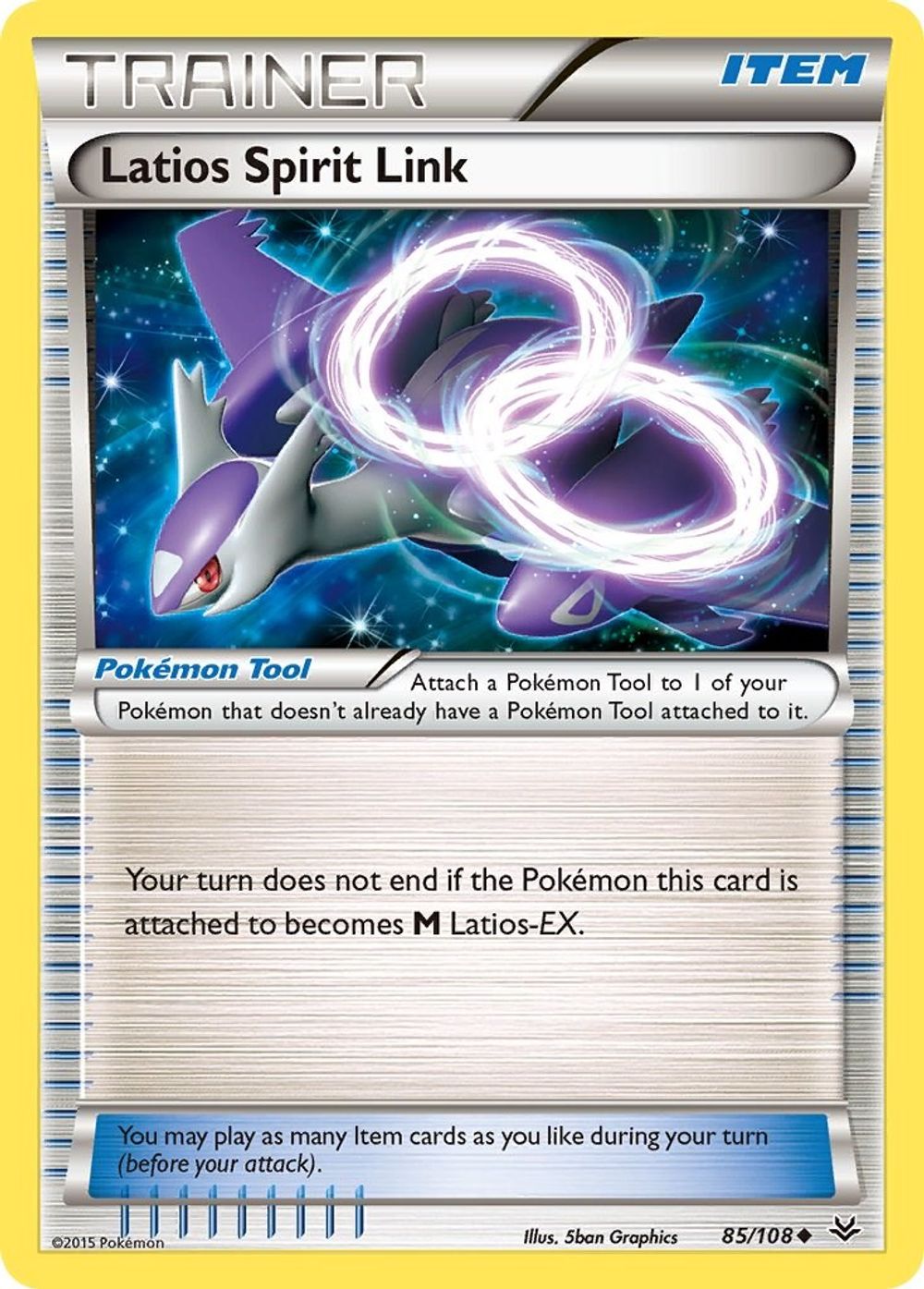 Latios Spirit Link — XY - Roaring Skies