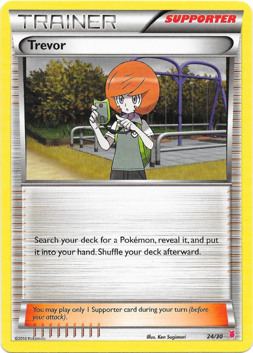 Trevor (Wigglytuff) — XY Trainer Kit: Bisharp & Wigglytuff