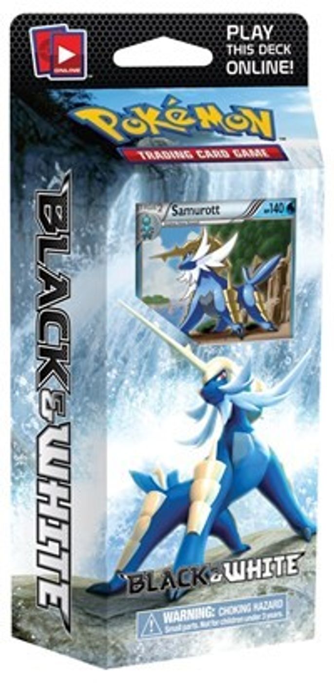 Black & White Theme Deck - "Blue Assault" [Samurott] — Black and White