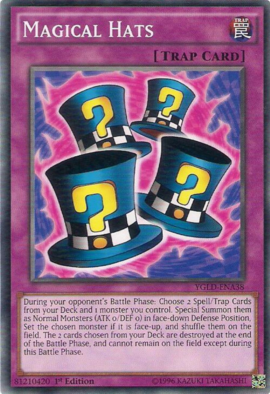 Magical Hats (A) King of Games Yugi's Legendary Decks YuGiOh