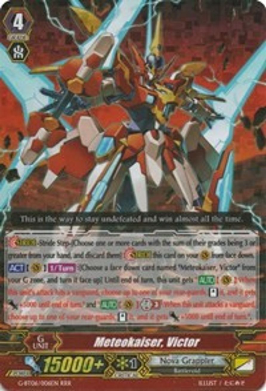 Meteokaiser, Victor - Transcension of Blade & Blossom - Cardfight Vanguard