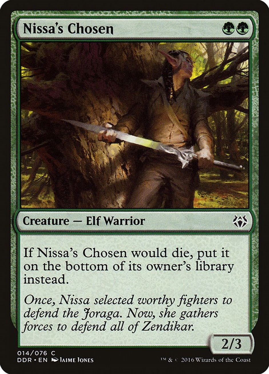 Nissa's Chosen - Duel Decks: Nissa vs. Ob Nixilis - Magic: The Gathering