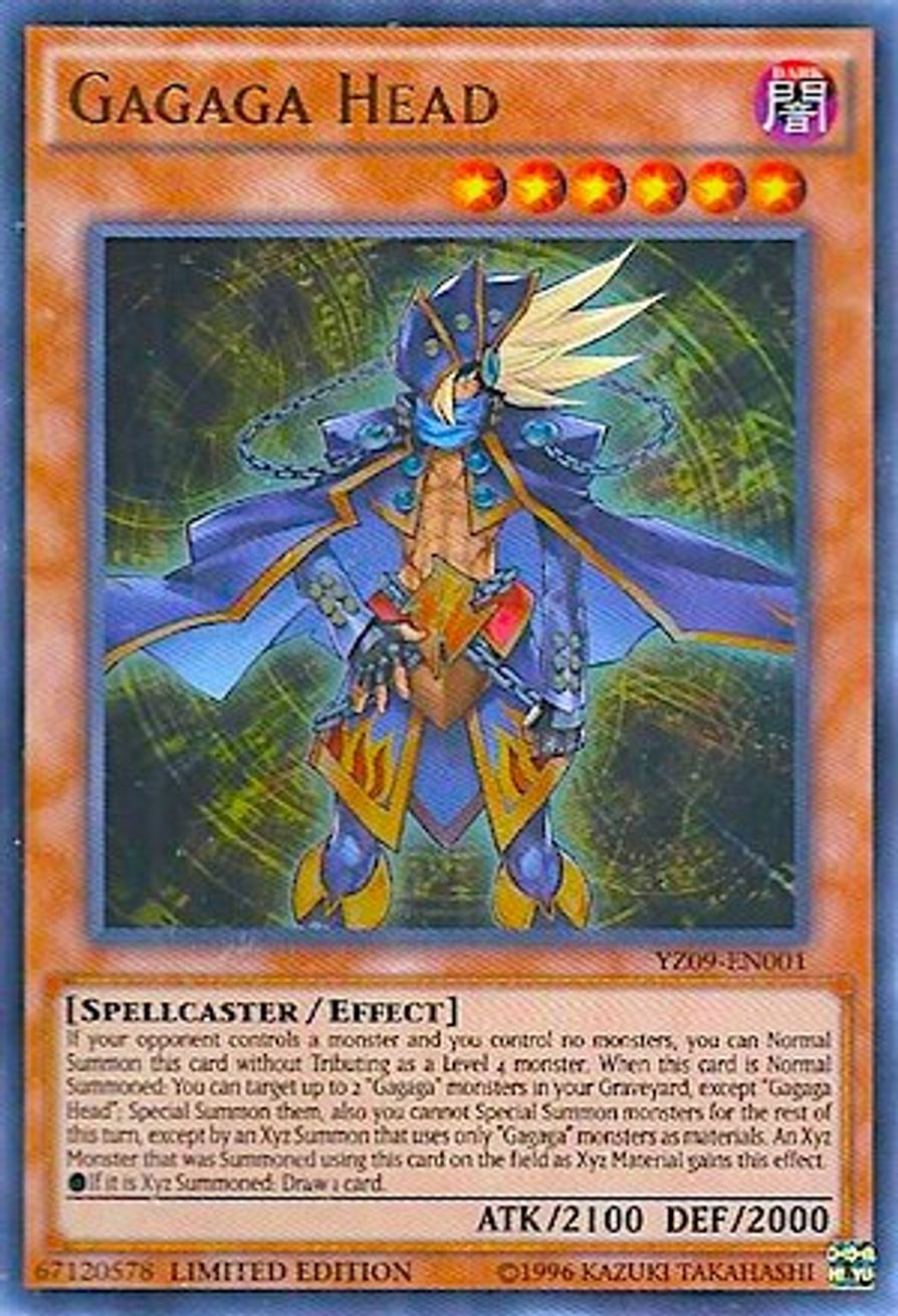 Gagaga Head YuGiOh! ZEXAL Manga Promotional Cards YuGiOh