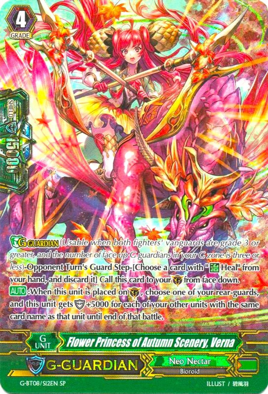 Flower Princess of Autumn Scenery, Verna (SP) Absolute Judgment