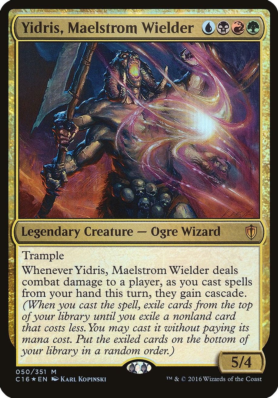 Yidris, Maelstrom Wielder 2016) Oversize Cards Magic