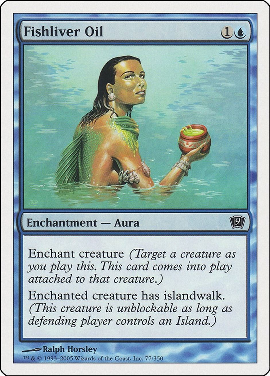Fishliver Oil 9th Edition Magic The Gathering
