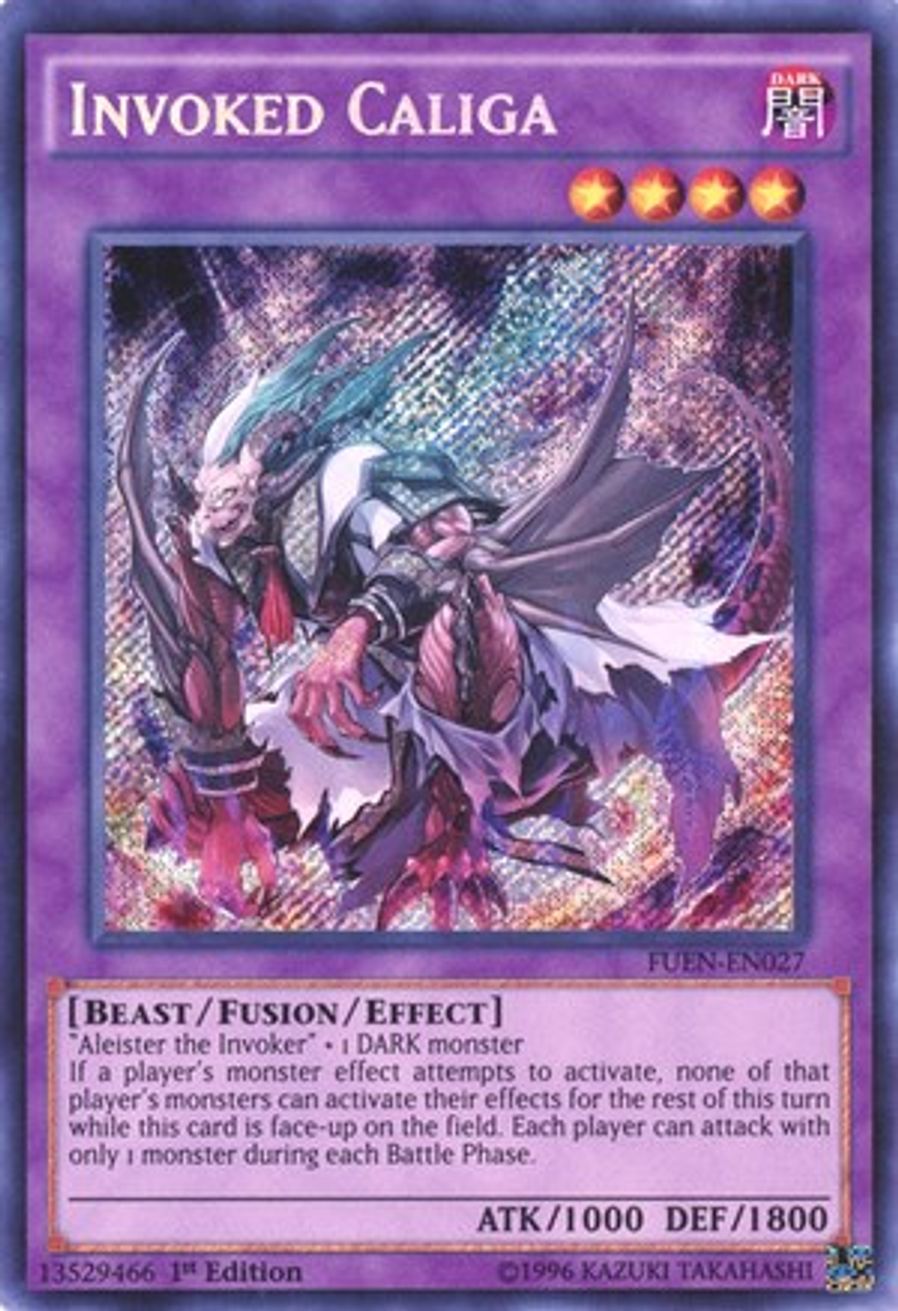 Invoked Caliga Fusion Enforcers YuGiOh