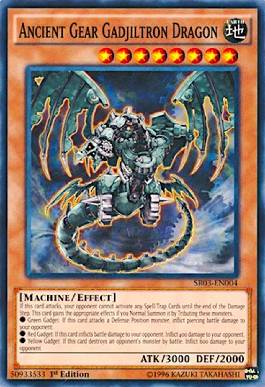 Ancient Gear Gadjiltron Dragon - Structure Deck: Machine Reactor - YuGiOh