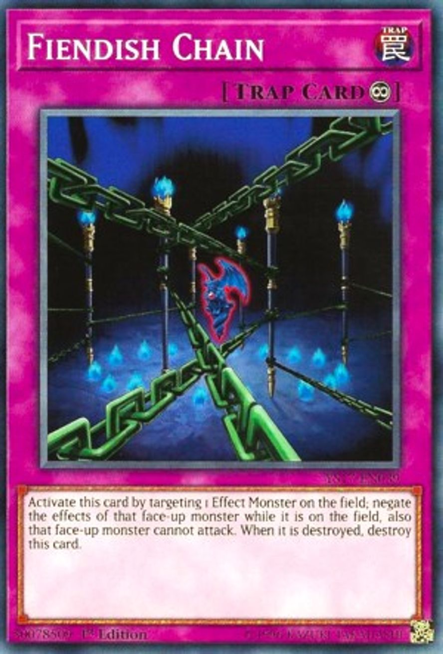 Fiendish Chain Starter Deck Link Strike YuGiOh