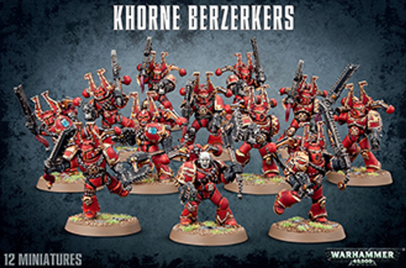 Arte De Khorne Berzerkers The Ward Save: 40K WIP: Khorne Berzerkers