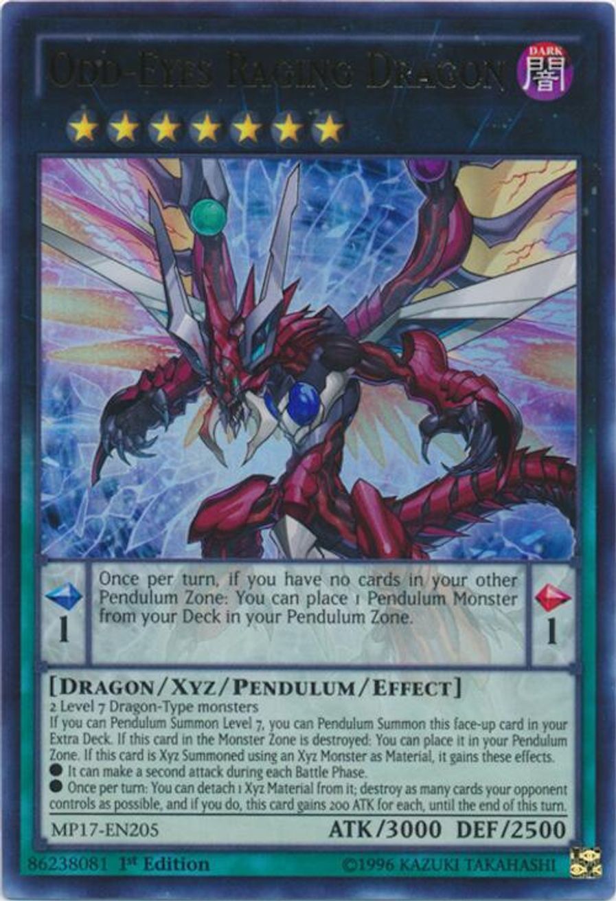 Odd-Eyes Raging Dragon - 2017 Mega-Tins Mega Pack - YuGiOh