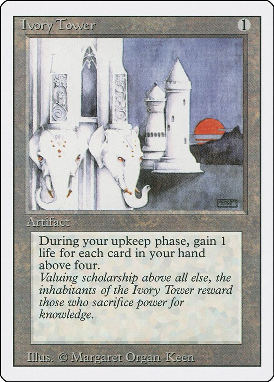Ivory Tower Revised Edition Magic: The Gathering